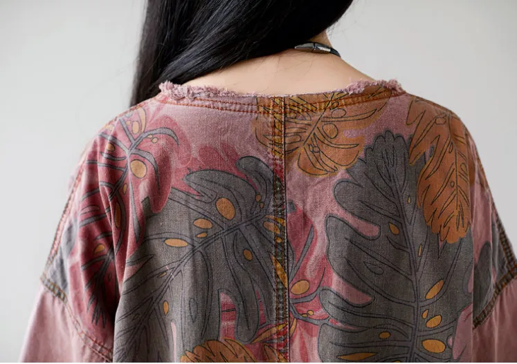 Women Dresses Long Sleeve Casual Summer Cotton Linen Women Dresses CNHK07262