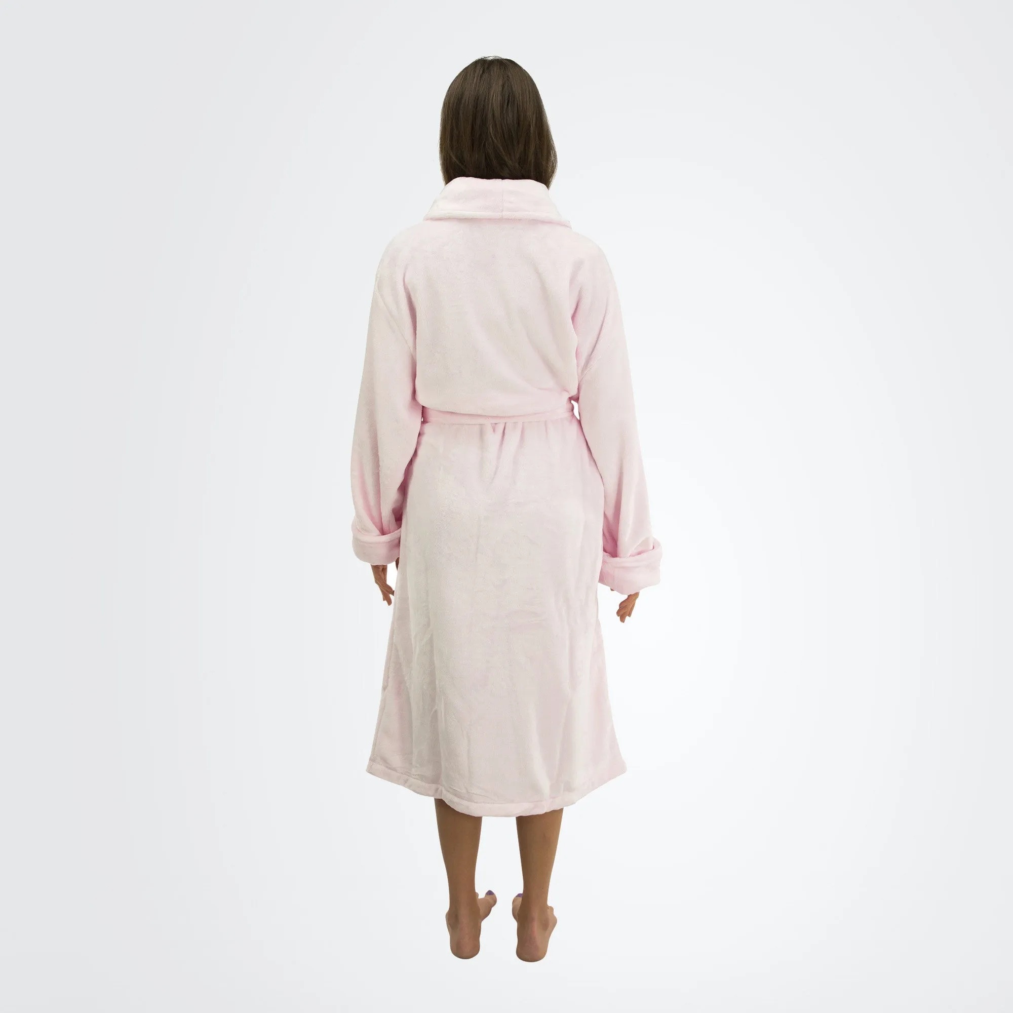 Women's Tahoe Shawl Collar Microfleece Bathrobe