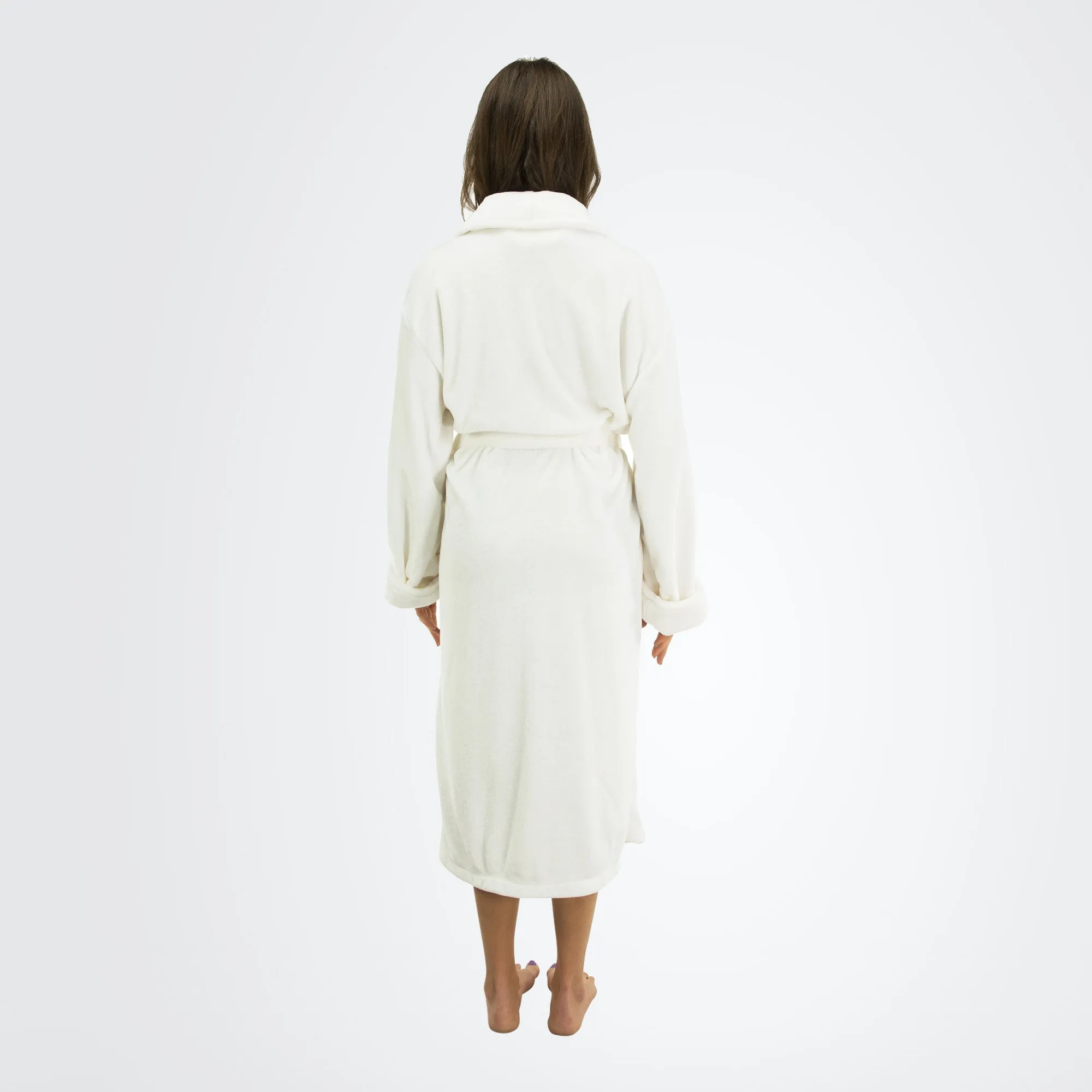 Women's Tahoe Shawl Collar Microfleece Bathrobe